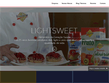 Tablet Screenshot of lightsweet.com.br